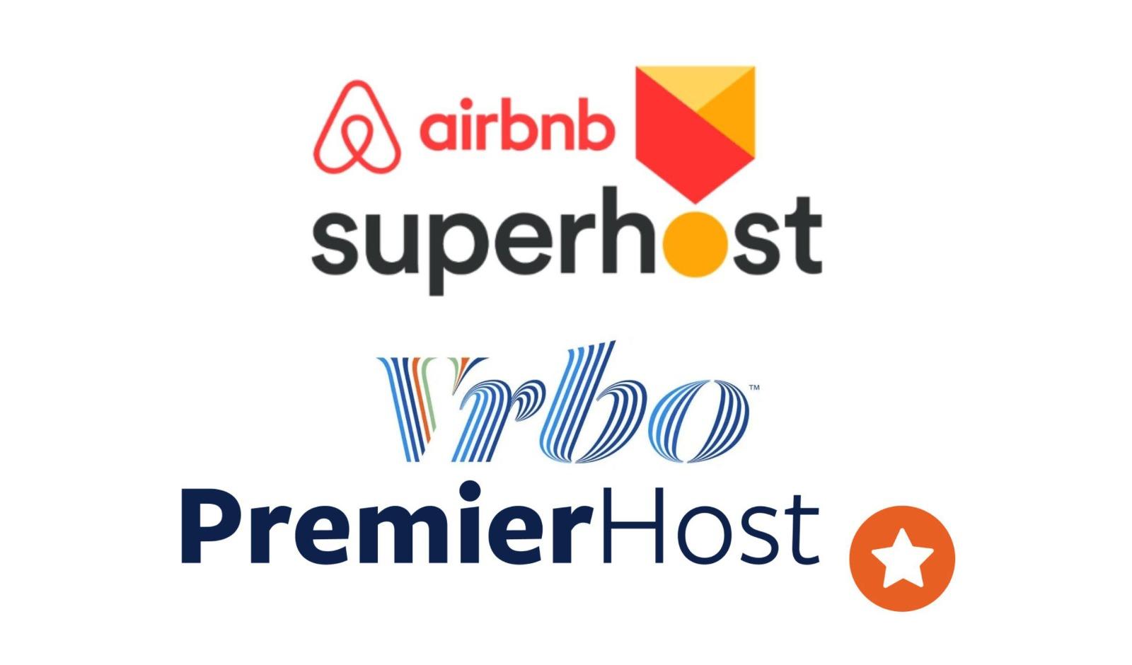airbnb superhost and other partner logos