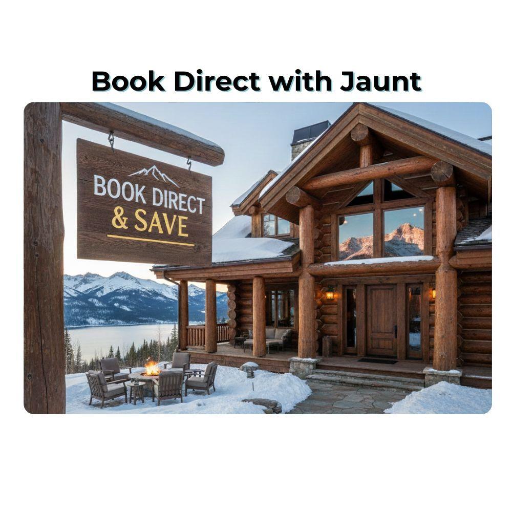 Book Direct with Jaunt Vacation Rentals and save money