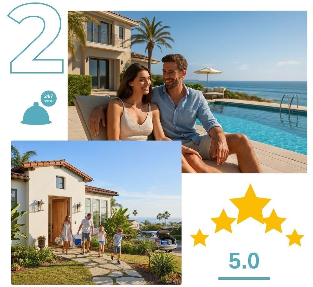 Five-Star service for our San Diego Guests