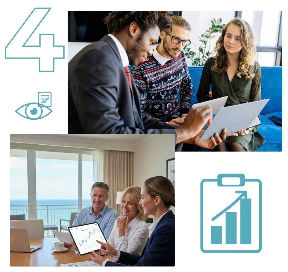 full transparence for our vacation rental owners