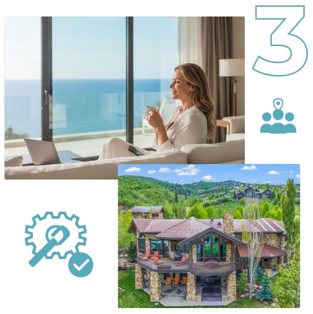 complete peace of mind for our vacation homeowners