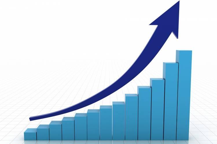 REvenue graph showing increase rental income