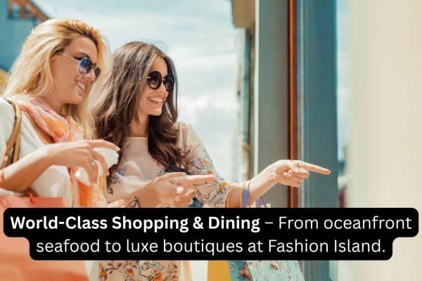 Two women window shopping